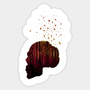 Dark Forest Sticker